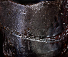 画像をギャラリービューアに読み込む, 若尾利貞 黒楽茶盌