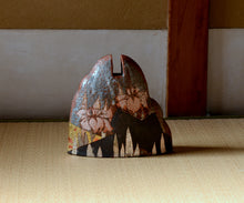 画像をギャラリービューアに読み込む, 若尾利貞 鼡志野花器