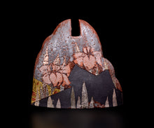 画像をギャラリービューアに読み込む, 若尾利貞 鼡志野花器