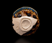 画像をギャラリービューアに読み込む, 鈴木徹 三彩茶盌