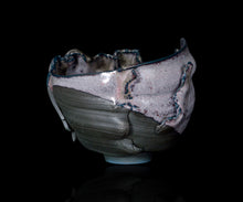 画像をギャラリービューアに読み込む, 加藤真美 フロスト釉茶碗 銘「飛燕」