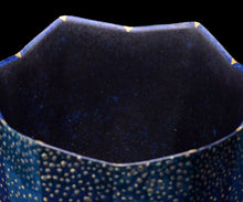 画像をギャラリービューアに読み込む, 伊藤北斗 釉刻色絵金銀彩 面取茶盌