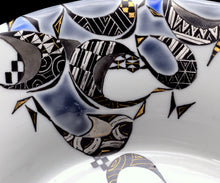 画像をギャラリービューアに読み込む, 多田幸史 幾何紋金白金彩 鉢