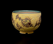画像をギャラリービューアに読み込む, アリシェルナジロフ 魚文線刻一珍切高台茶碗