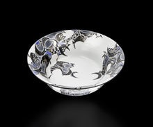 画像をギャラリービューアに読み込む, 多田幸史 幾何紋金白金彩 鉢