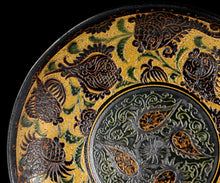 画像をギャラリービューアに読み込む, アリシェルナジロフ 魚文線刻大皿