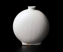 画像をギャラリービューアに読み込む, 森岡由利子 白磁扁壺