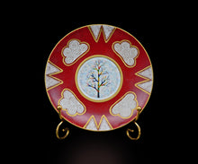 画像をギャラリービューアに読み込む, 伊藤北斗 釉刻色絵金銀彩 珈琲呑 木菟