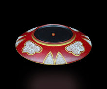 画像をギャラリービューアに読み込む, 伊藤北斗 釉刻色絵金銀彩 珈琲呑 木菟