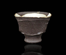 画像をギャラリービューアに読み込む, ポールフライマン "DELTA" 黒陶ぐい呑