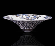 画像をギャラリービューアに読み込む, 多田幸史 幾何紋金白金彩 大鉢