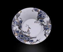 画像をギャラリービューアに読み込む, 多田幸史 幾何紋金白金彩 鉢