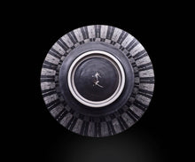 画像をギャラリービューアに読み込む, 多田幸史 幾何紋金白金彩 鉢