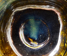 画像をギャラリービューアに読み込む, 加藤亮太郎 窯変織部茶盌 銘「碧流」