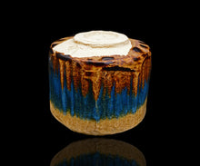 画像をギャラリービューアに読み込む, 鈴木徹 三彩茶盌 銘「鳳凰」
