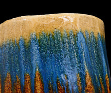 画像をギャラリービューアに読み込む, 鈴木徹 三彩茶盌 銘「鳳凰」