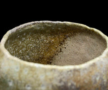 画像をギャラリービューアに読み込む, 吉見螢石 窯変須恵器茶碗 銘「鶯」