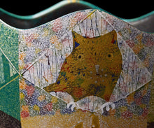 画像をギャラリービューアに読み込む, 伊藤北斗 釉刻色絵金銀彩 茶盌