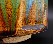 画像をギャラリービューアに読み込む, 鈴木徹 三彩茶盌