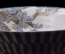 画像をギャラリービューアに読み込む, 多田幸史 幾何紋金白金彩 鉢 八寸