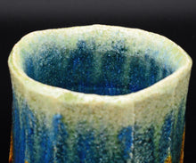 画像をギャラリービューアに読み込む, 鈴木徹 三彩ぐい呑B