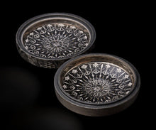 画像をギャラリービューアに読み込む, 多田幸史 幾何紋白金彩 合子