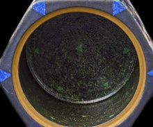 画像をギャラリービューアに読み込む, 伊藤北斗 釉刻色絵金銀彩 面取香炉