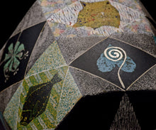 画像をギャラリービューアに読み込む, 伊藤北斗 釉刻色絵金銀彩 面取茶盌