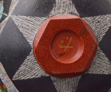 画像をギャラリービューアに読み込む, 伊藤北斗 釉刻色絵金銀彩 面取茶盌