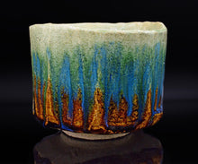 画像をギャラリービューアに読み込む, 鈴木徹 三彩茶盌