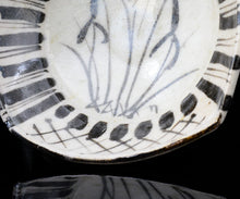 画像をギャラリービューアに読み込む, 光藤佐 草花文絵志野鉢