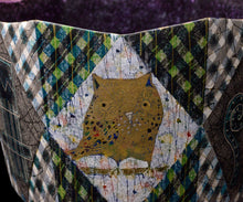 画像をギャラリービューアに読み込む, 伊藤北斗 釉刻色絵金銀彩 面取茶盌