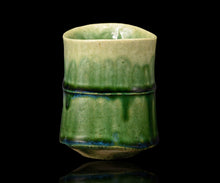 画像をギャラリービューアに読み込む, 鈴木徹 緑釉湯呑A