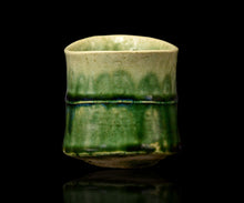 画像をギャラリービューアに読み込む, 鈴木徹 緑釉湯呑B