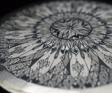 画像をギャラリービューアに読み込む, 多田幸史 幾何紋白金彩 合子