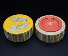 画像をギャラリービューアに読み込む, 伊藤北斗 釉刻色絵金銀彩 小筥A