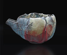 画像をギャラリービューアに読み込む, 若尾経 練込窯変青磁片口