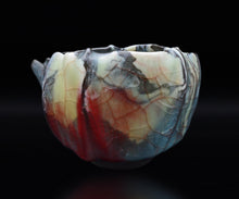 画像をギャラリービューアに読み込む, 若尾経 練込窯変青磁片口