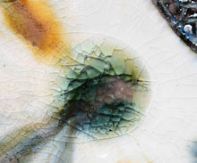 画像をギャラリービューアに読み込む, 光藤佐 鉄絵線刻龍紋皿 9寸