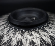 画像をギャラリービューアに読み込む, 多田幸史 幾何紋白金彩 小服碗