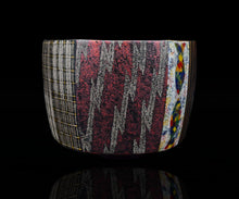 画像をギャラリービューアに読み込む, 伊藤北斗 釉刻色絵金銀彩 面取茶碗
