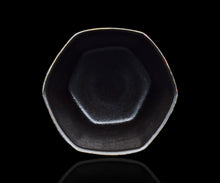 画像をギャラリービューアに読み込む, 伊藤北斗 釉刻色絵金銀彩 面取茶碗