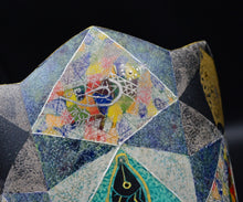 画像をギャラリービューアに読み込む, 伊藤北斗 釉刻色絵金銀彩 香炉