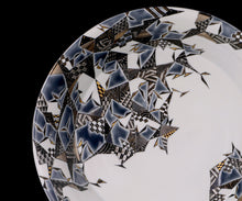画像をギャラリービューアに読み込む, 多田幸史 幾何紋金白金彩 鉢 八寸