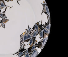 画像をギャラリービューアに読み込む, 多田幸史 幾何紋金白金彩 鉢 八寸