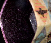 画像をギャラリービューアに読み込む, 伊藤北斗 釉刻色絵金銀彩 面取茶碗
