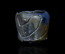 画像をギャラリービューアに読み込む, 後関裕士 蒼変黒線刻茶盌
