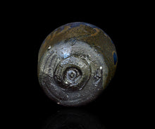 画像をギャラリービューアに読み込む, 後関裕士 蒼変黒線刻茶盌
