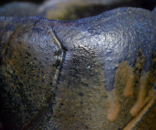 画像をギャラリービューアに読み込む, 後関裕士 蒼変黒線刻茶盌
