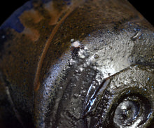 画像をギャラリービューアに読み込む, 後関裕士 蒼変黒線刻茶盌
